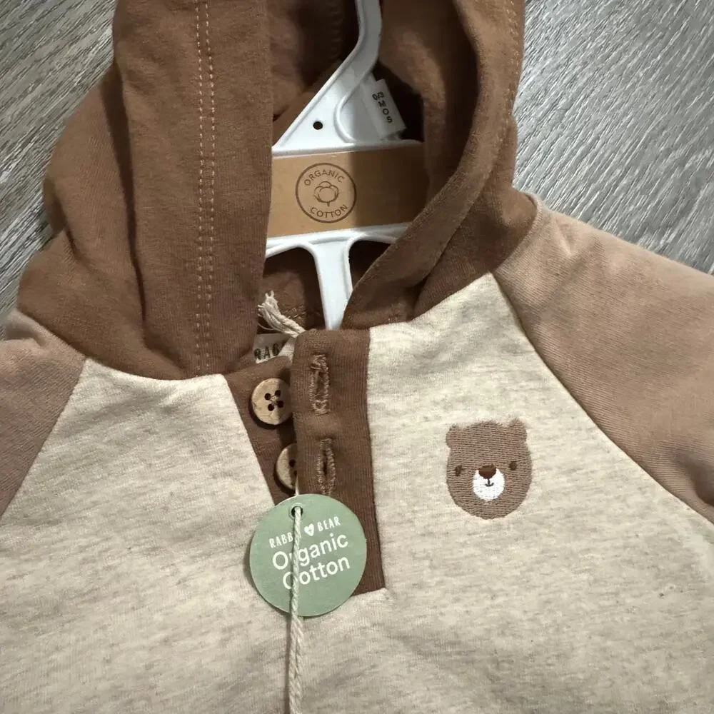 Rabbit + Bear Organic outfit set